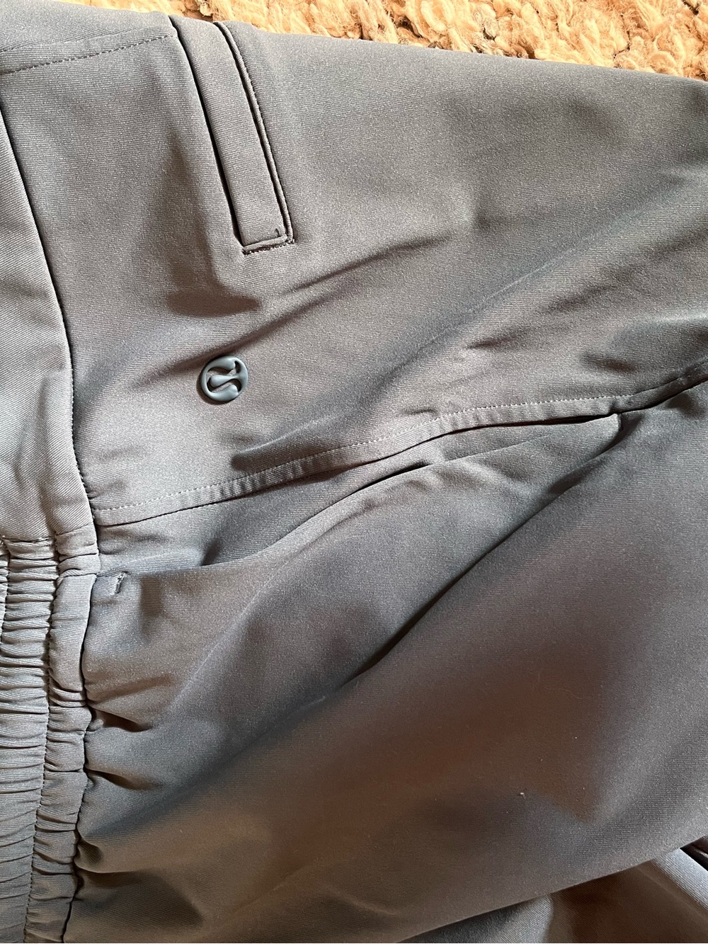 lululemon athletica Women's cropped  Jogger pants  - Charcoal Gray - Picture 3 of 4